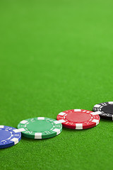 Image showing Casino chips