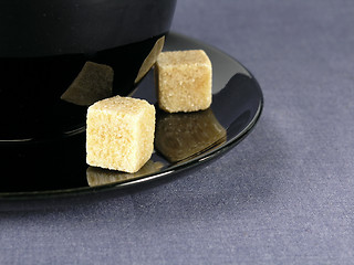 Image showing braun sugar - cube