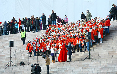 Image showing Traditional Christmas Street opening in Helsinki 