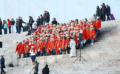 Image showing Christmas Street opening in Helsinki 