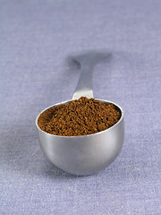 Image showing spoon full of coffee