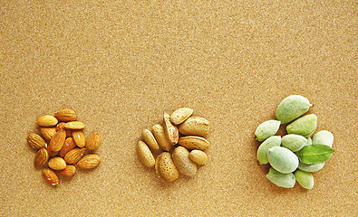 Image showing almond nuts