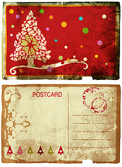 Image showing Grunge Christmas card