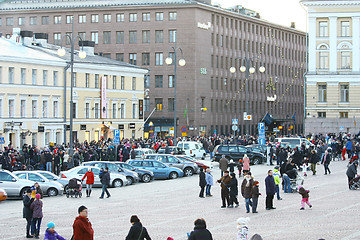 Image showing Christmas Street opening in Helsinki 