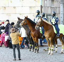 Image showing Christmas Street opening in Helsinki 