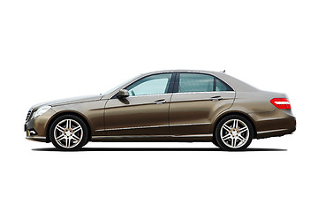 Image showing Modern luxury business sedan