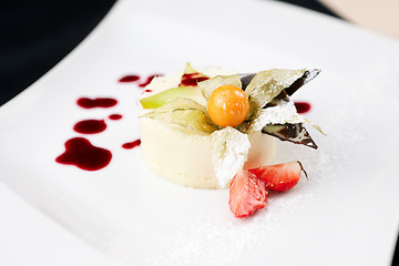 Image showing Panna cotta