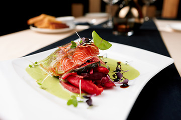 Image showing Smoked trout