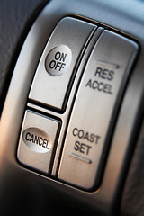 Image showing Cruise control buttons