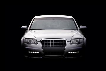 Image showing Luxury car isolated