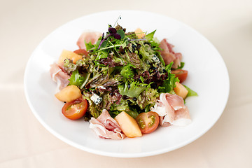 Image showing Green salad