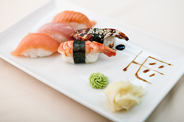 Image showing Sushi set