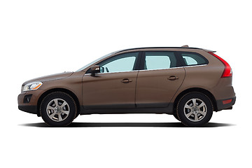 Image showing Brown luxury SUV