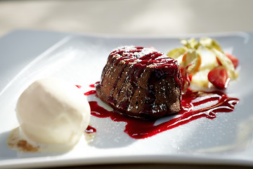 Image showing Chocolate fondant