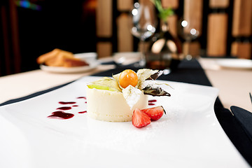 Image showing Panna cotta