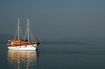 Image showing sailboat in sun