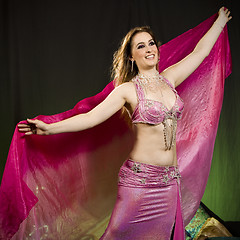 Image showing oriental woman dancer