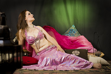 Image showing oriental woman dancer