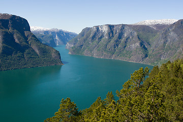 Image showing The Auerlandsfjord