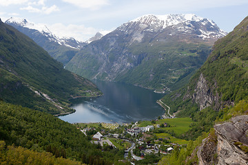 Image showing Geiranger