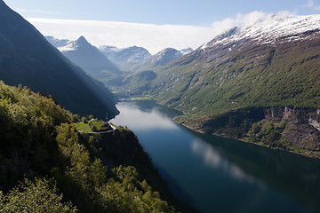 Image showing Geiranger fjord