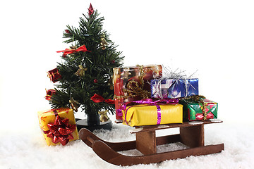 Image showing Christmas gifts