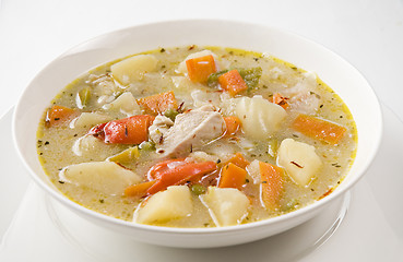 Image showing Vegetable soup