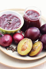 Image showing plum chutney