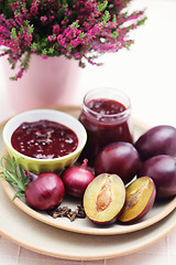 Image showing plum chutney