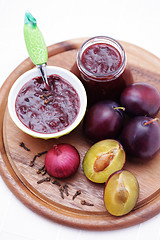 Image showing plum chutney