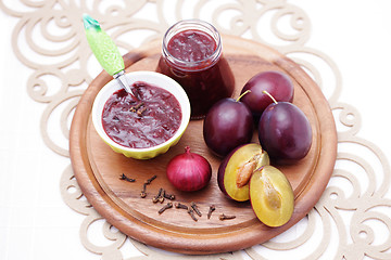 Image showing plum chutney