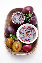 Image showing plum chutney