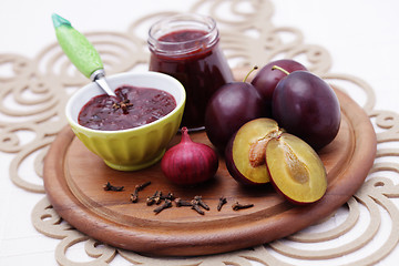 Image showing plum chutney