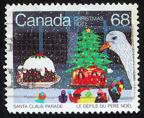 Image showing Christmas stamp