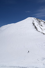 Image showing Freeriders on top of mountains