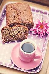 Image showing banana cake