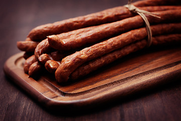 Image showing sausages