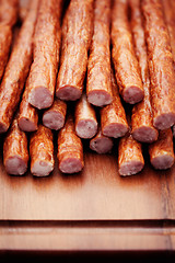 Image showing sausages