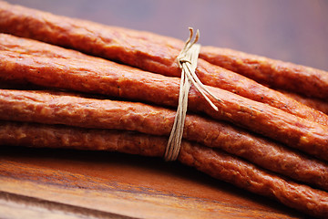 Image showing sausages