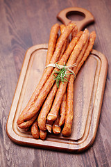 Image showing sausages