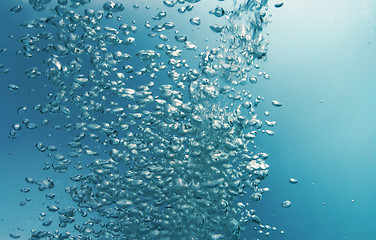 Image showing water bubbles as background