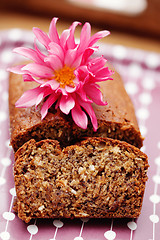 Image showing banana cake