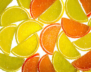 Image showing candy jujube as background