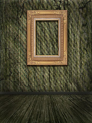 Image showing gotik Golden frame 