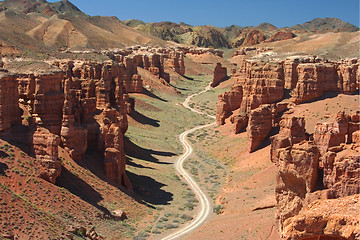 Image showing Charyn, Central Asia, Kazakhstan 