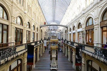 Image showing inside corridor of mall