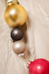 Image showing nice christmas balls