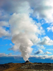 Image showing Big Solfatara in Iceland