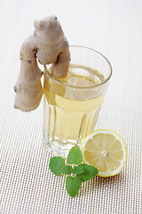 Image showing ginger tea