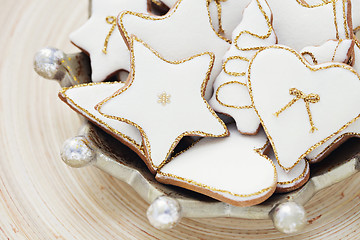 Image showing white gingerbreads